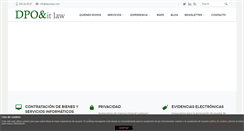 Desktop Screenshot of dpoitlaw.com